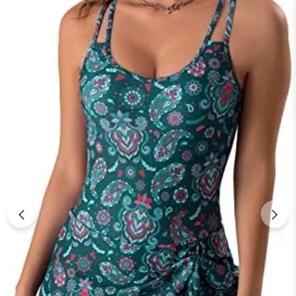 Women’s plus size tummy control swimsuits - Picture 1 of 14